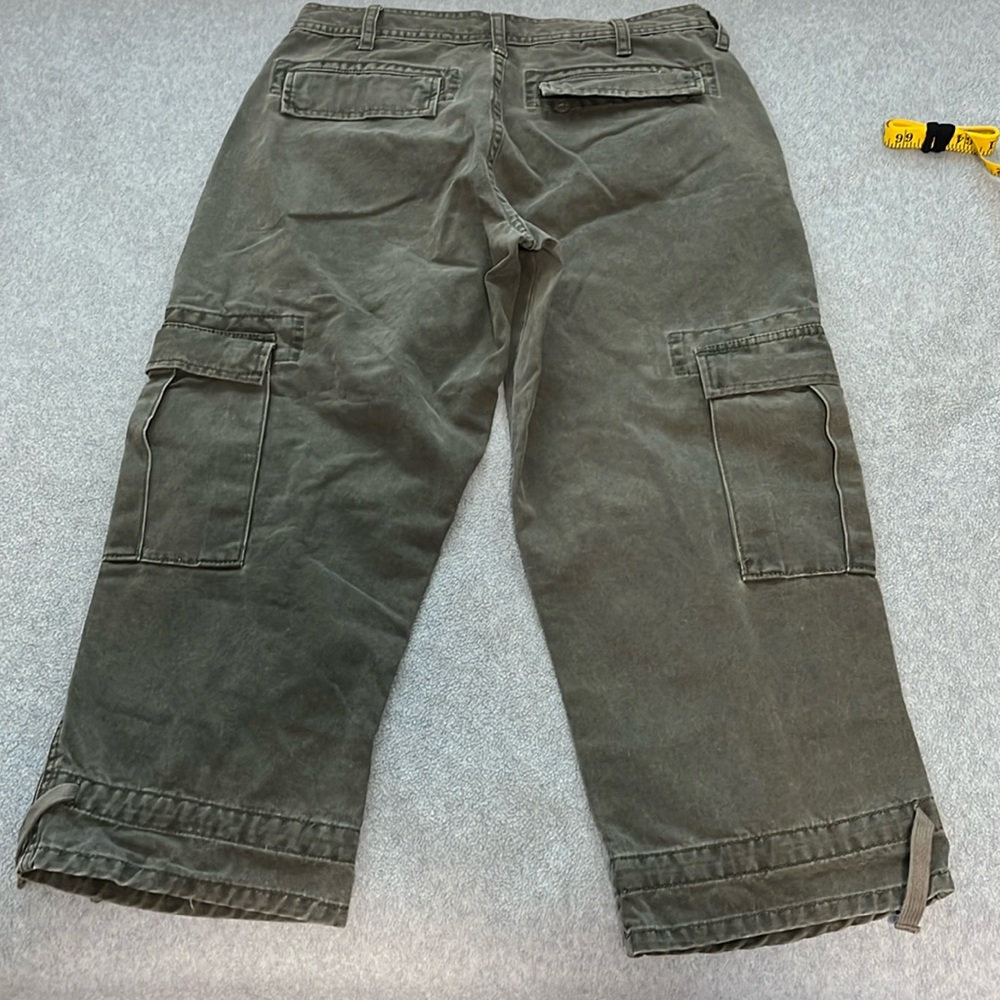 Sundance Cargo Crop Pants Womens Size 10 Boho Utility Outdoor Gorpcore Grunge - Picture 6 of 9